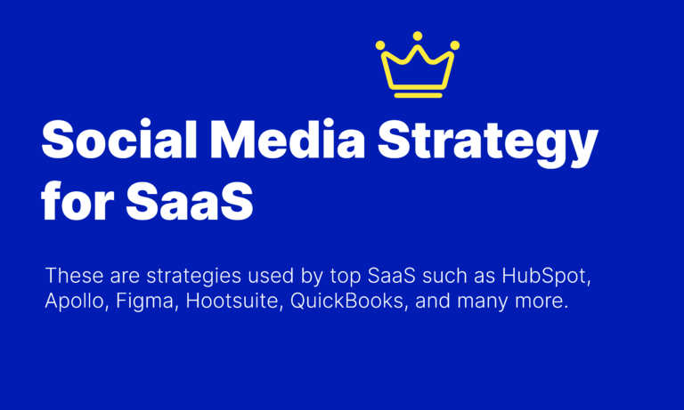 Social Media Strategy for SaaS: How The Best Do It